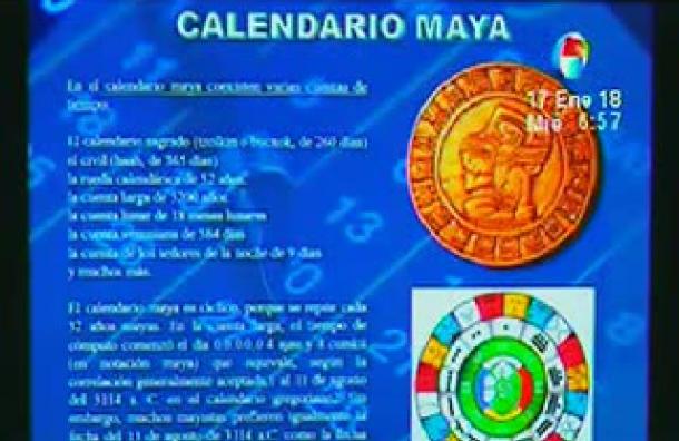 Astrónomo explica que el calendario maya es el más exacto