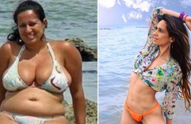Esta mujer bajó más de 30 kilos y le valió que su marido de pidiera el divorcio