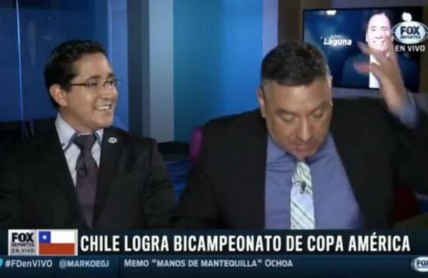 Comentarista chileno se enfurece y abandona programa en plena transmisión