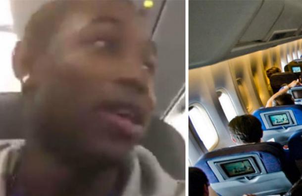 Lo insultaron en un avión y grabó a su agresora. Ahora pide que ella no sea agredida.